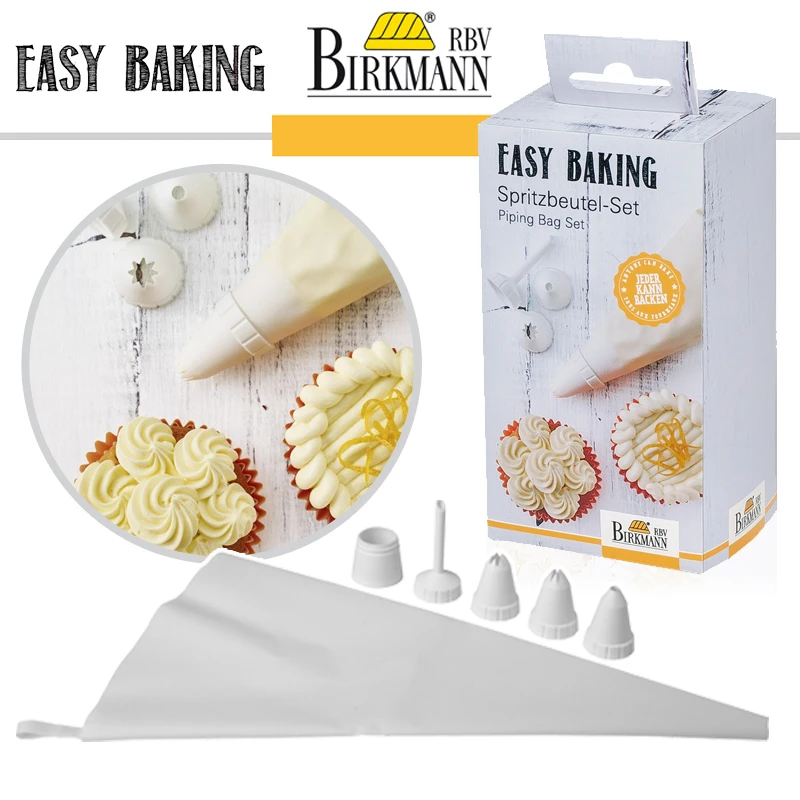 RBV Birkmann - Spritzbeutel-Set - Easy Baking 3 RBV Birkmann - Spritzbeutel-Set - Easy Baking