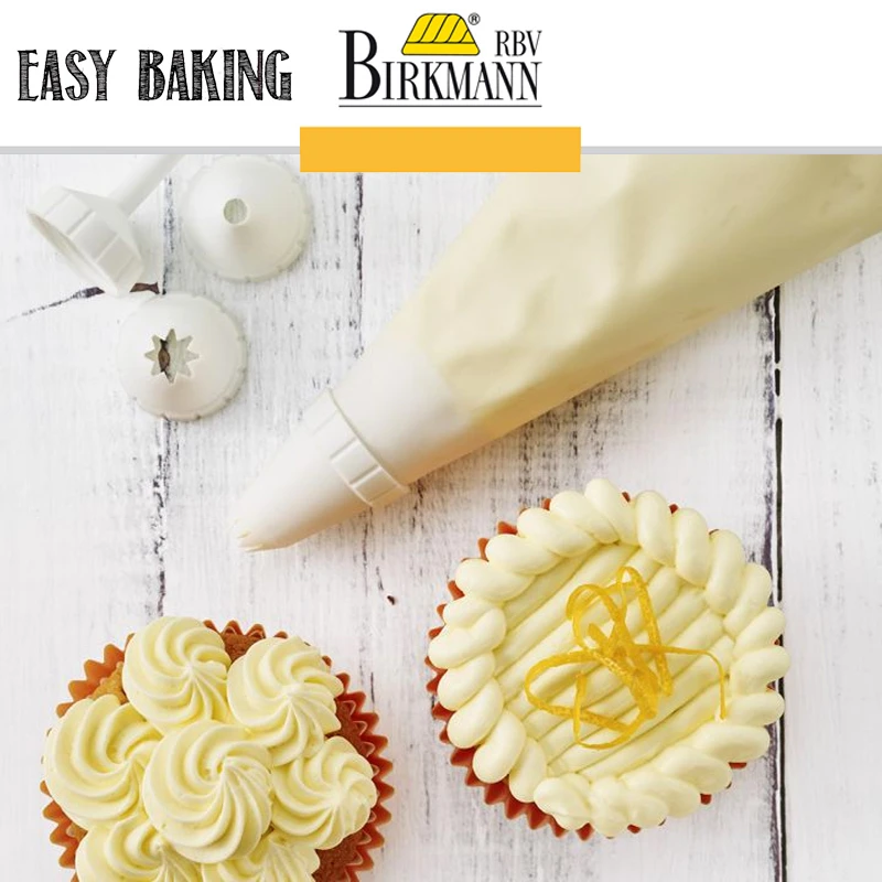 RBV Birkmann - Spritzbeutel-Set - Easy Baking 4 RBV Birkmann - Spritzbeutel-Set - Easy Baking – Bild 2