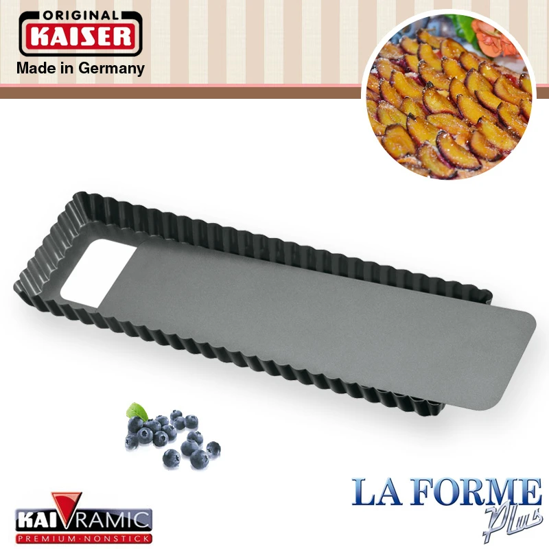 Kaiser - La Forme Plus - Quiche-/ Obstkuchenform 35 X 13 Cm 3 Kaiser - La Forme Plus - Quiche-/ Obstkuchenform 35 X 13 Cm