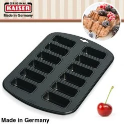 Kaiser - 12er Riegel Backform Creativ