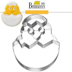 RBV Birkmann - Ausstechform Küken Im Ei 7,5 Cm