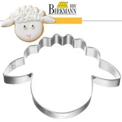 RBV Birkmann - Ausstechform Lämmchenkopf 2, 8 Cm