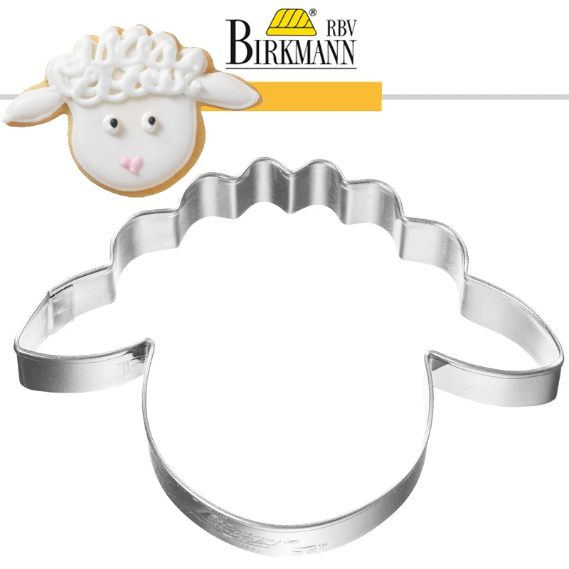 RBV Birkmann - Ausstechform Lämmchenkopf 2, 8 Cm 3 RBV Birkmann - Ausstechform Lämmchenkopf 2, 8 Cm