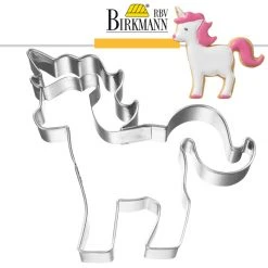 RBV Birkmann - Ausstechform Einhorn 8,5 Cm