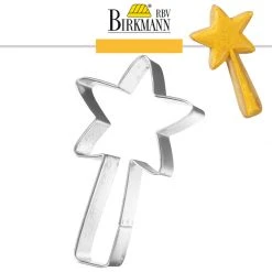 RBV Birkmann - Ausstechform Feenstab 8 Cm
