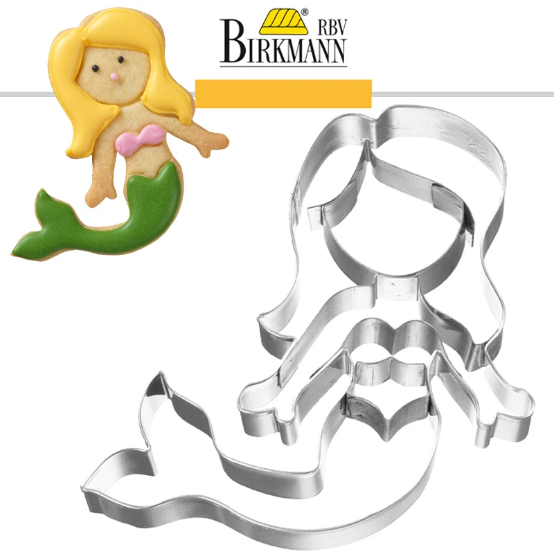 RBV Birkmann - Ausstechform Meerjungfrau 9 Cm 3 RBV Birkmann - Ausstechform Meerjungfrau 9 Cm