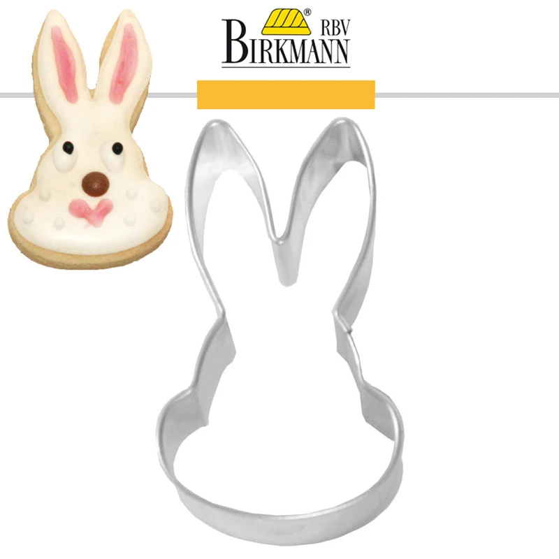RBV Birkmann - Ausstechform Hasenkopf 6 Cm 3 RBV Birkmann - Ausstechform Hasenkopf 6 Cm