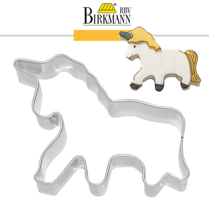 RBV Birkmann - Ausstechform Einhorn 8 Cm 3 RBV Birkmann - Ausstechform Einhorn 8 Cm