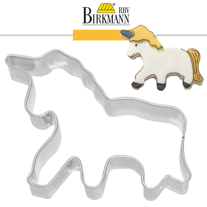 RBV Birkmann - Ausstechform Einhorn 8,5 Cm 3 RBV Birkmann - Ausstechform Einhorn 8,5 Cm