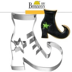 RBV Birkmann - Ausstechform Hexenstiefel, 6,5 Cm