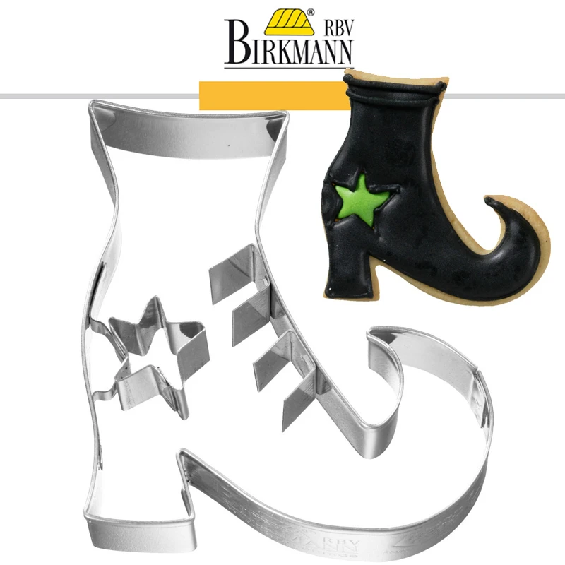 RBV Birkmann - Ausstechform Hexenstiefel, 6,5 Cm 3 RBV Birkmann - Ausstechform Hexenstiefel, 6,5 Cm