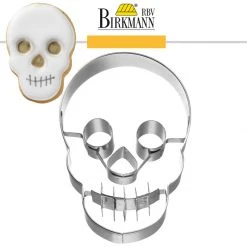 RBV Birkmann - Ausstechform Totenkopf, 7 Cm