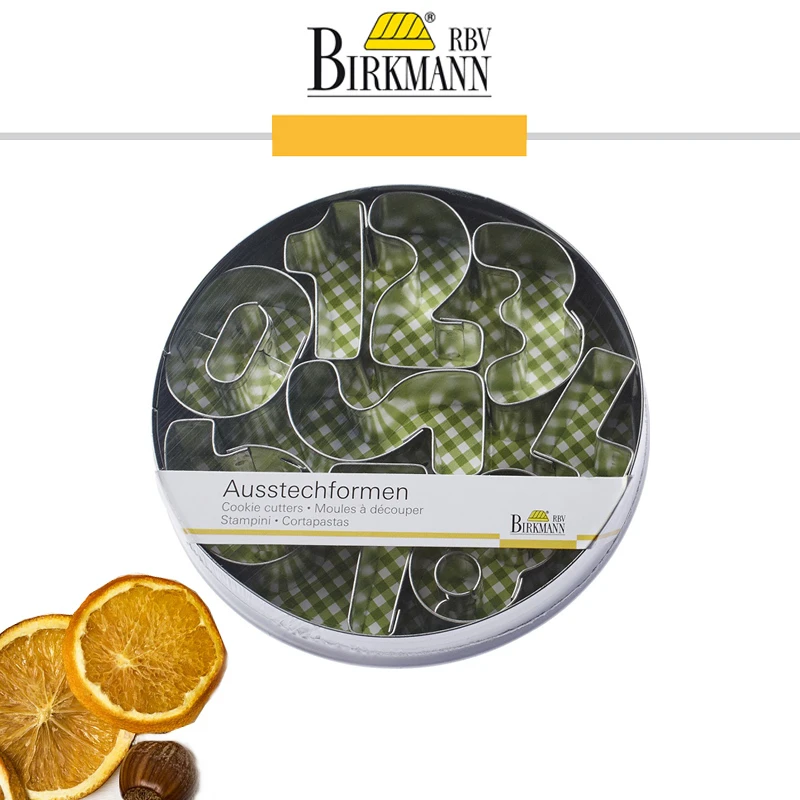 RBV Birkmann - Ausstechformen Zahlen-Set 3 RBV Birkmann - Ausstechformen Zahlen-Set