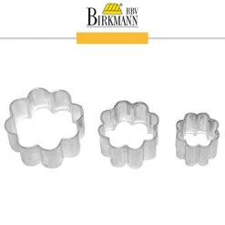 RBV Birkmann - Ausstechform Rosette 3-fach