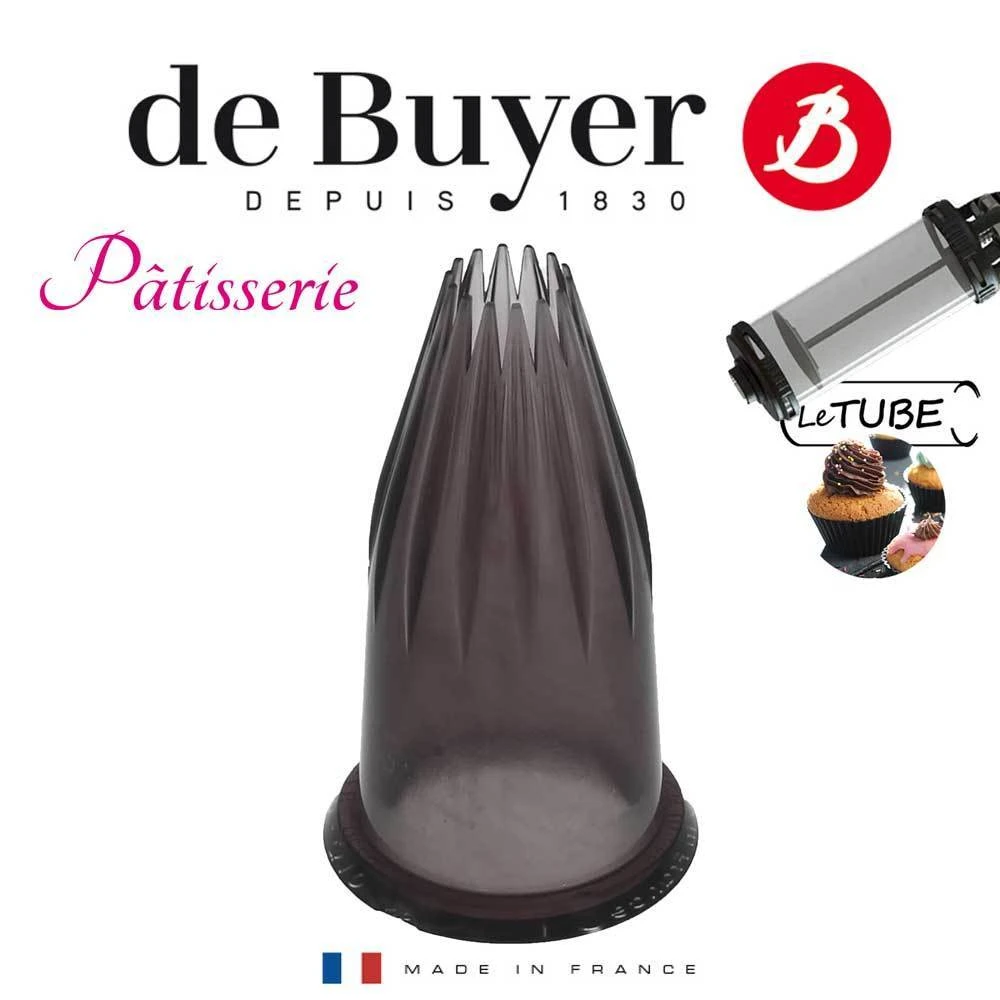 De Buyer - Petit Four Garniertüllen Für Le Tube 3 De Buyer - Petit Four Garniertüllen Für Le Tube