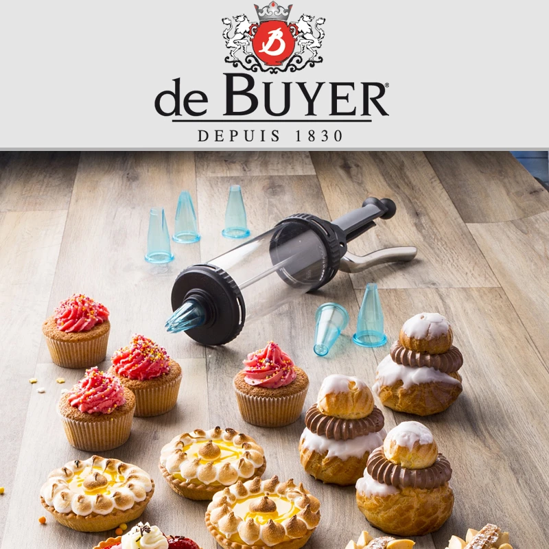 De Buyer - Petit Four Garniertüllen Für Le Tube 9 De Buyer - Petit Four Garniertüllen Für Le Tube – Bild 7