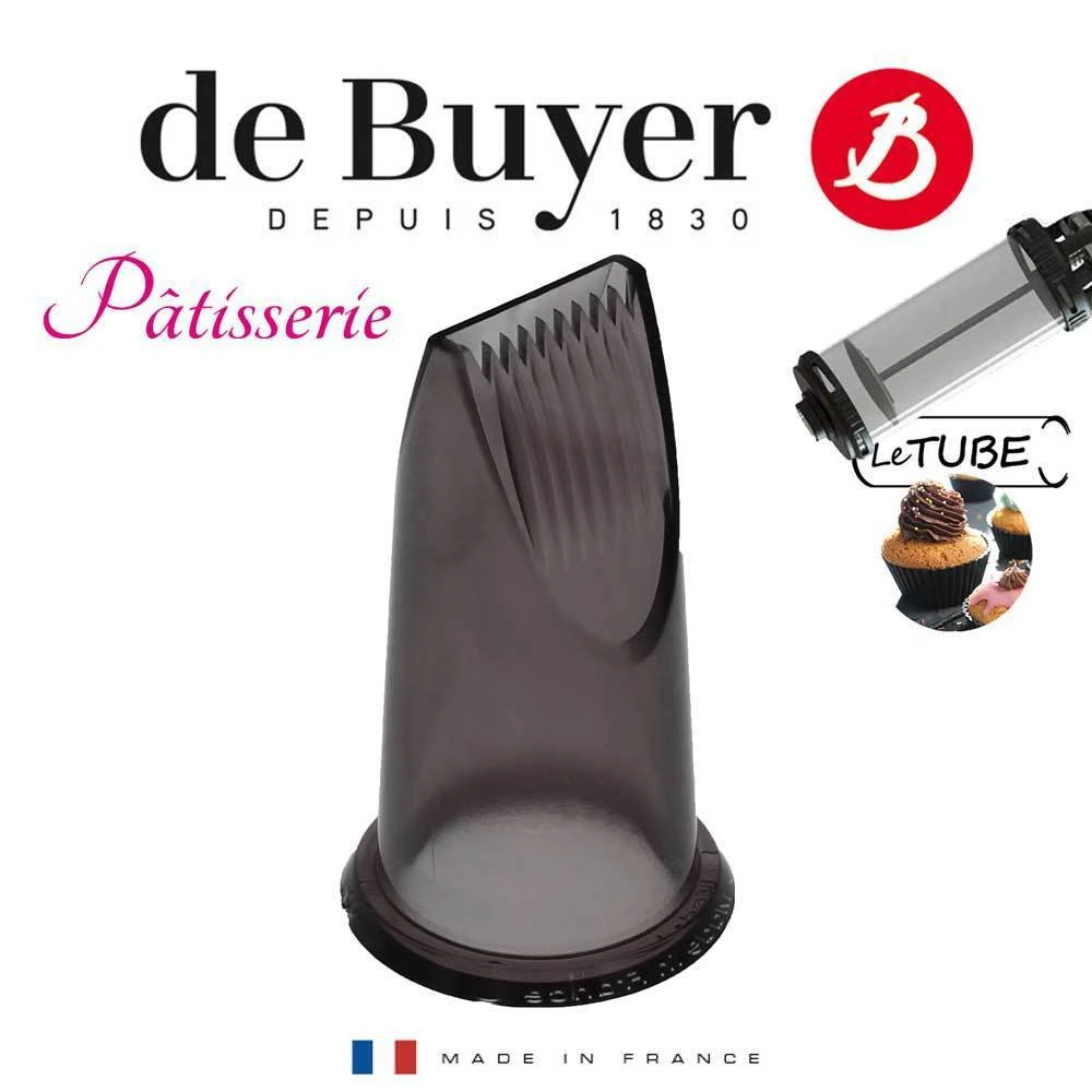 De Buyer - Bûche Garniertülle Für Le Tube 3 De Buyer - Bûche Garniertülle Für Le Tube