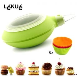 Lékué - Cupcakeset DecoMax + 6 Förmchen