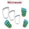 Westmark - Set Ausstechförmchen "Füße" 3-tlg. 2 Westmark - Set Ausstechförmchen "Füße" 3-tlg. -Küchenprofi shop unnamed file 519