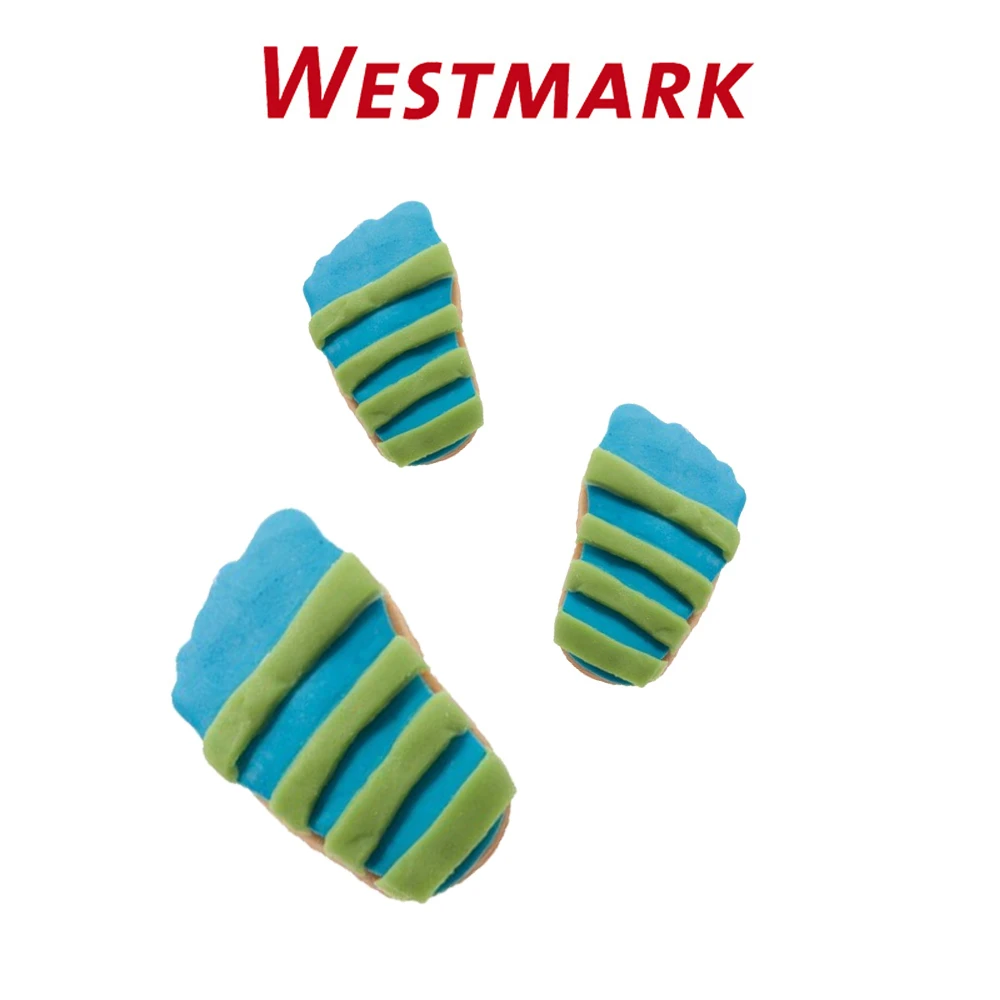 Westmark - Set Ausstechförmchen "Füße" 3-tlg. 4 Westmark - Set Ausstechförmchen "Füße" 3-tlg. – Bild 2