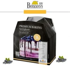 RBV Birkmann - Springform, 18 Cm, Mit 12 Cm Hohem Rand - Premium Baking