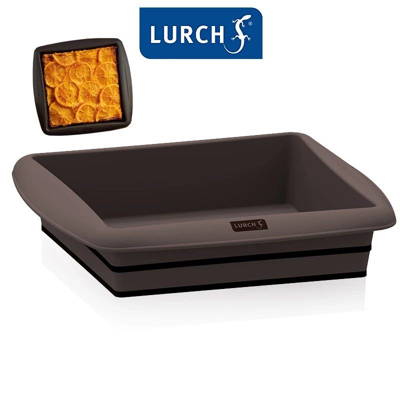 Lurch - Flexiform Quader 18x18cm Braun 2 Lurch - Flexiform Quader 18x18cm Braun