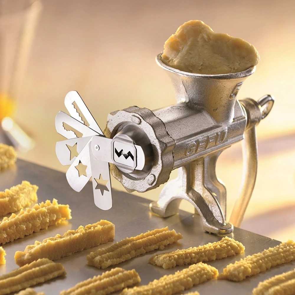 Gefu - Omas Spritzgebäckvorsatz Größe 5 4 Gefu - Omas Spritzgebäckvorsatz Größe 5 – Bild 3