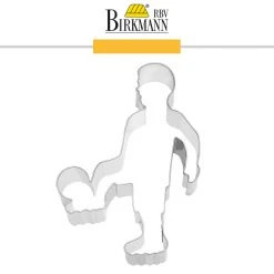 RBV Birkmann - Ausstechform Fußballer 11,5 Cm