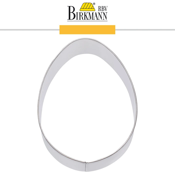 RBV Birkmann - Ausstechform Ei 8x6 Cm 3 RBV Birkmann - Ausstechform Ei 8x6 Cm